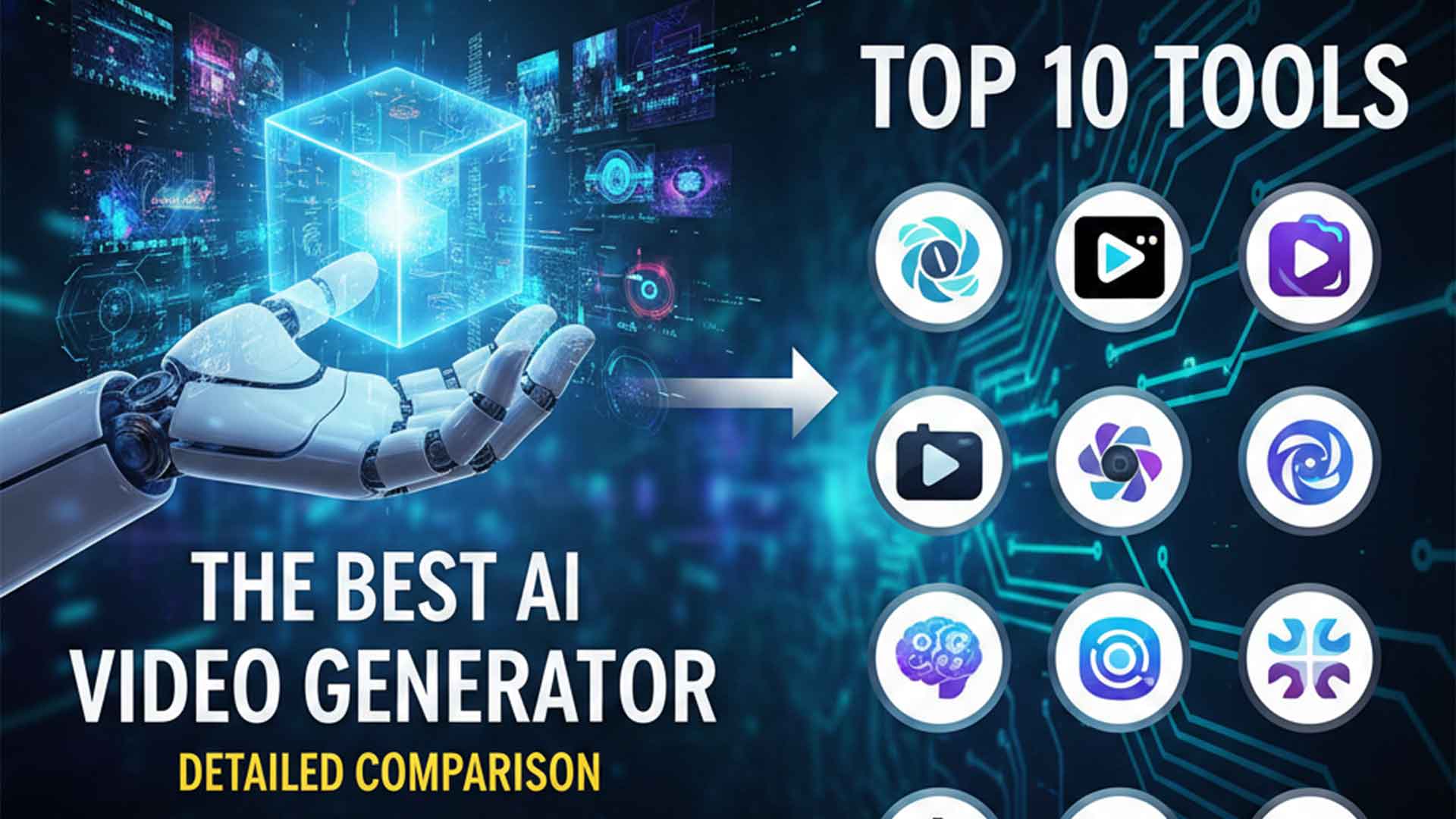 The Best AI Video Generator: Detailed Comparison of Top 10 Tools