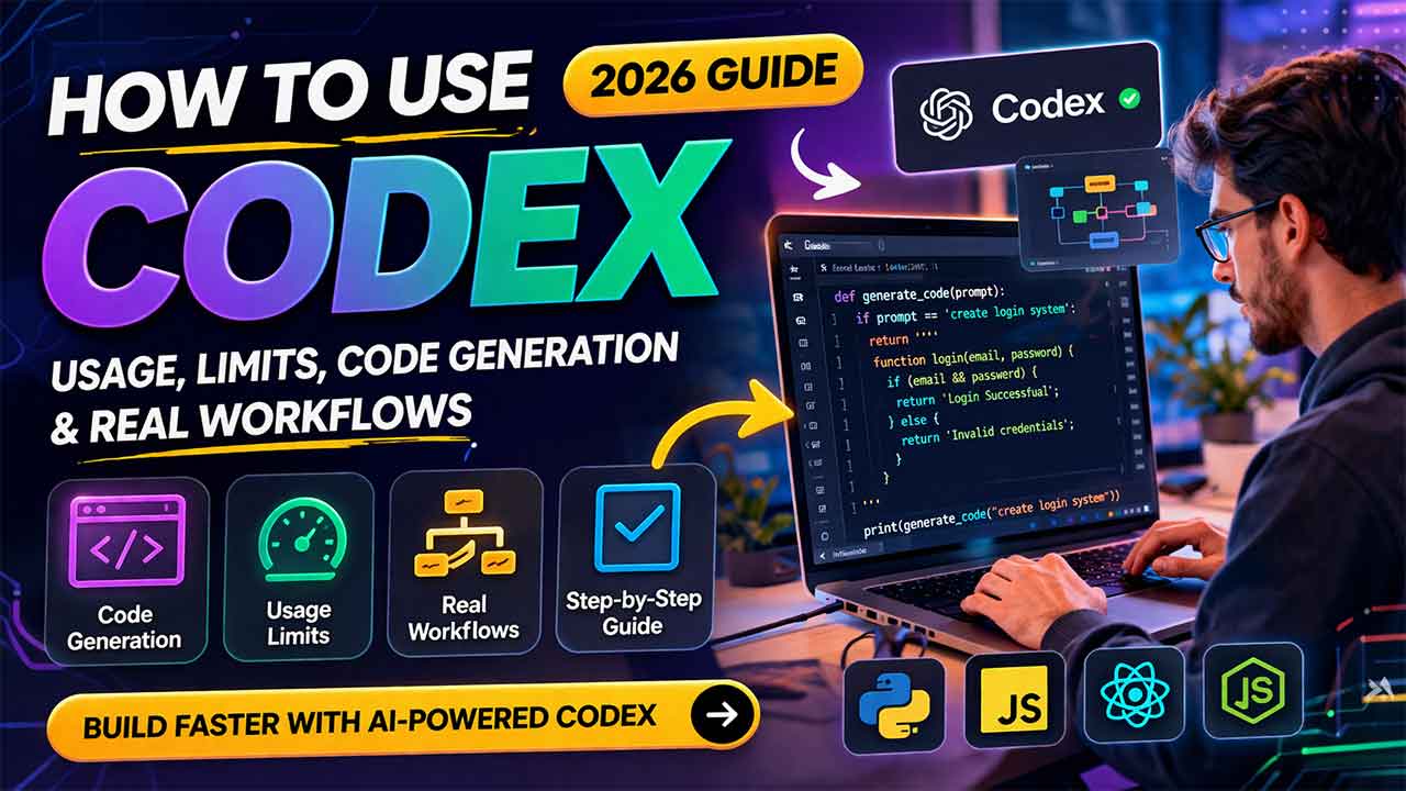 How to Use OpenAI Codex: Usage, Limits, Code Generation & Real Workflows (2026 Guide)
