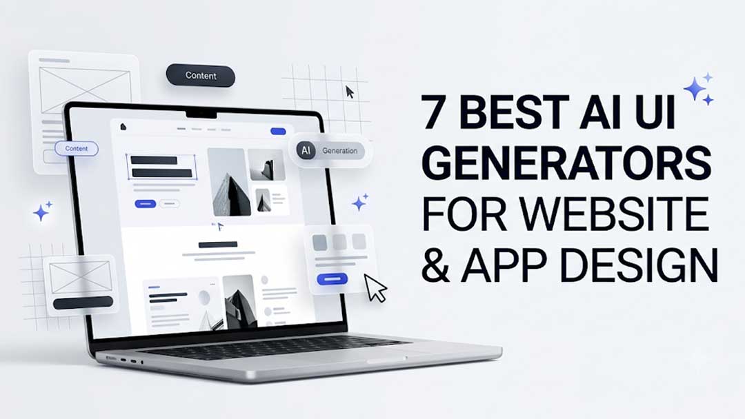 7 Best AI UI Generators in 2026: Create Website and App Designs Faster