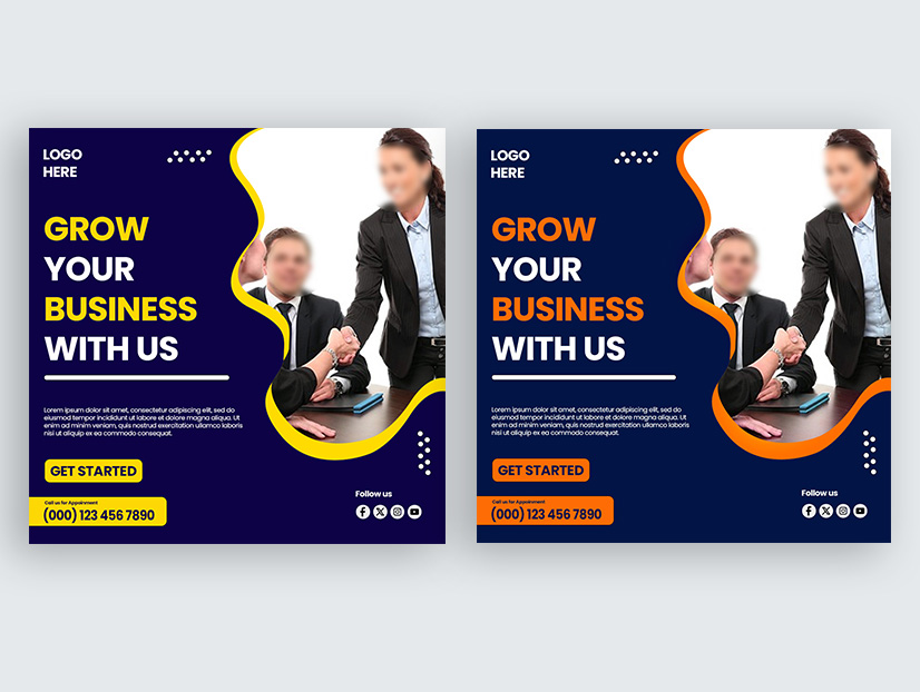 Banner File Free PSD Templates, Social Media Posts, Flyers & Business Cards | pixgens